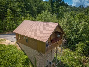 Pigeon Forge Chalet with a View "Cabin Fever" - Arial view