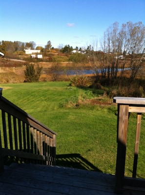 View from back deck, 