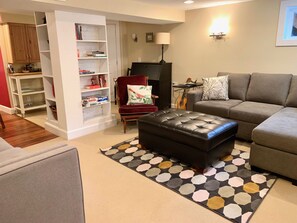 spacious and comfortable living room