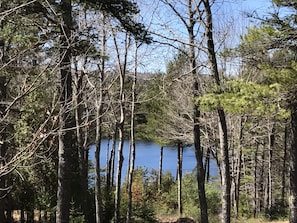 View from master bedroom front windows