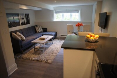 NEW luxe modern suite in heritage home