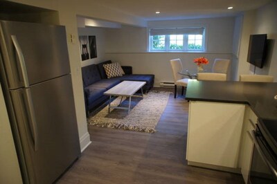 NEW luxe modern suite in heritage home