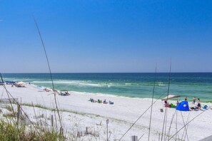 Beautiful white sandy beach!