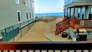 Ocean View from units C & D porch.