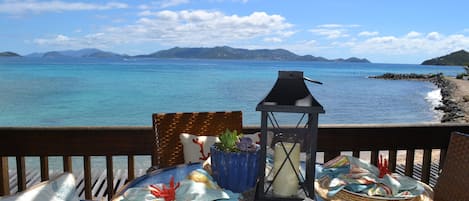 View of St John and the BVIs from our patio!