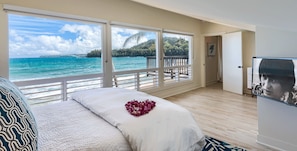 Wake up to stunning scenery.