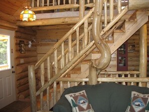 Loft Stairs, Basement Stairs, Kitchen