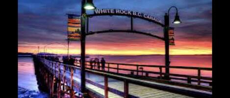 White Rock Pier point