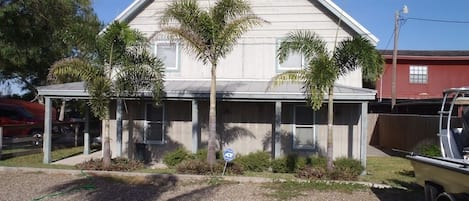 Street-side view of the property from Marshall Hutts Road.