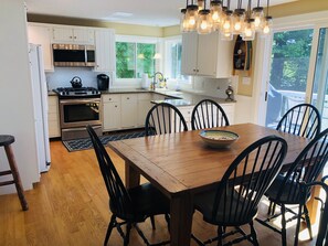 Kitchen and dining area 