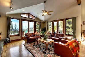Lake n rock view off living room