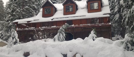 Winter time at the chalet