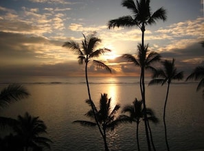 Sunrise from your private lanai