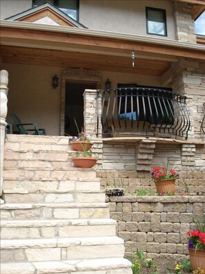 Front Door of Private Unit