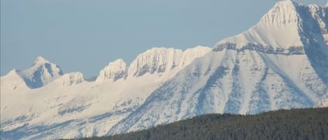 Picture of Glacier Park taken from the property