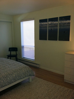 Newly updated master bedroom