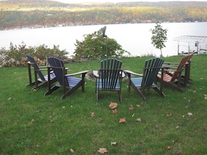 View from the firepit