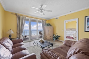 Gulf front living room