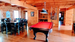 Slate Pool Table ~ Master bedroom down hall