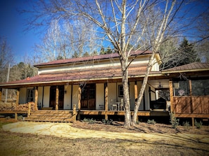 Front Entry with wrap around porch