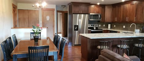 Newly remodeled kitchen.
