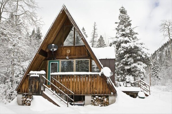 After a winter storm.