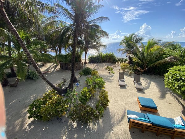 Our View, Steps away from the beach!