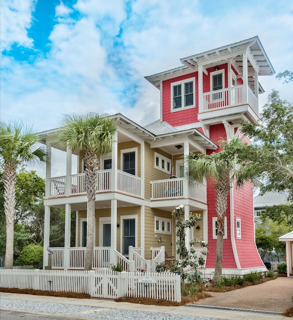 The "Castle" on Florida's Emerald Coast "Beach" offering you a fantastic home.