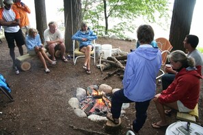 around the campfire