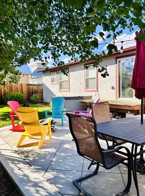 Backyard Dining Area