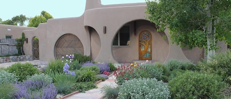 Front view of the house