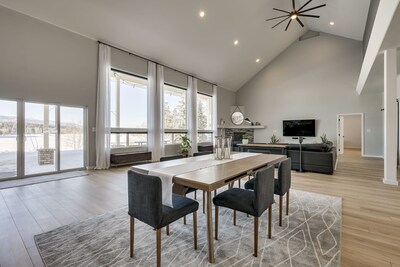 Dining area/with additional seating not showing. 