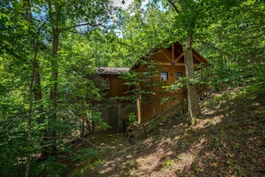 Wears Valley Secluded Cabin "Allen's Hideaway" - Wooded Setting