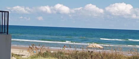 Vista para a praia ou o mar