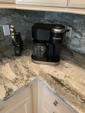 Kaffe och/eller kaffebryggare