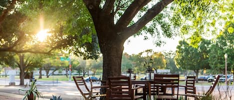 Restaurante al aire libre