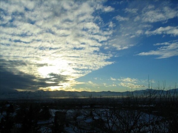 Picture taken by one of our guests from loft area. Breathtaking! Thanks John.