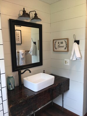 Main floor bathroom 