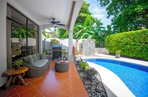 Private pool at house