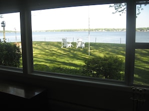 Living Room view of Lake Macatawa