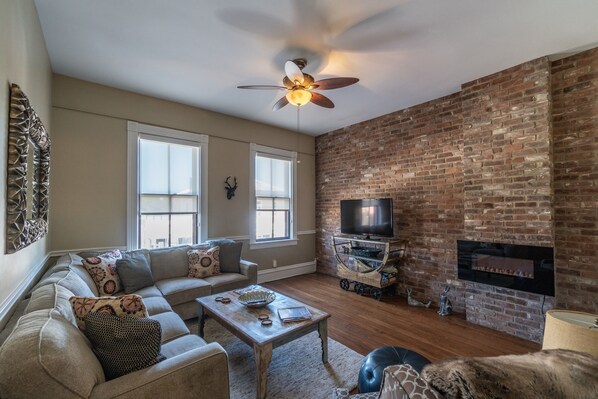 Large living room. 