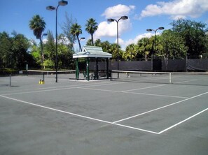 Two Tennis Courts, Two Bocce Courts and More