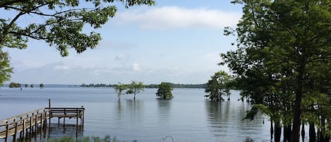 the big lake Marion
....dock and deck view

 view

