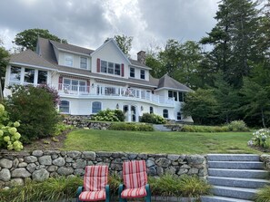 Rear yard from the dock
