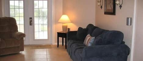 Living Room with Murphy Bed and Sleeper Sofa