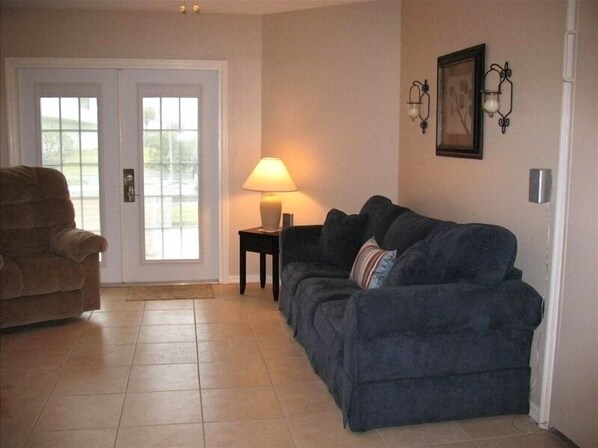 Living Room with Murphy Bed and Sleeper Sofa
