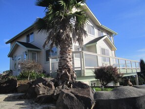Front of Oceanview Villa
