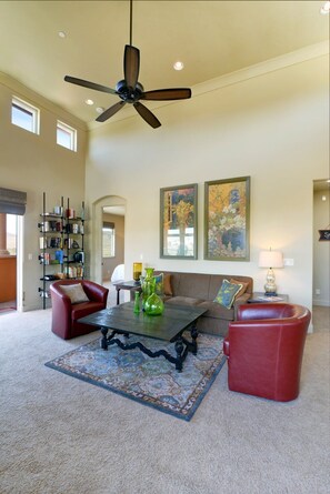 The large open layout is perfect for entertaining friends and family