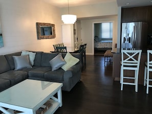 Main room and front bedroom