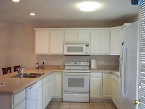 Fully Equipped Kitchen to Prepare most any Meal you Desire 